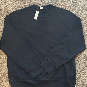 Men's J.Crew Black Crewneck Sweater BRAND NEW WITH TAGS